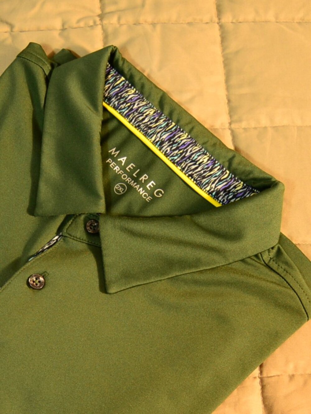 Maelrag Performance short-sleeve golf shirt